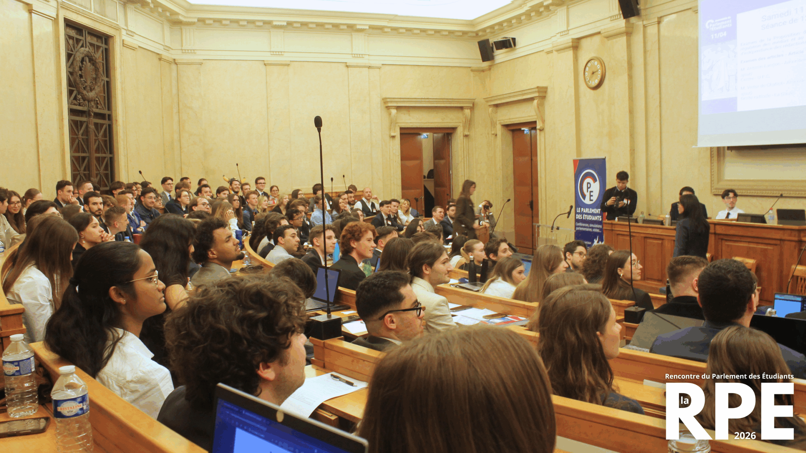 Durant la simulation parlementaire nationale 2026