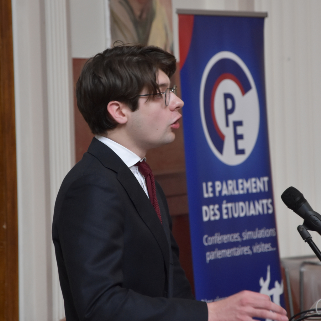 Paul Stuckle, représentant de Paris - Sciences Po