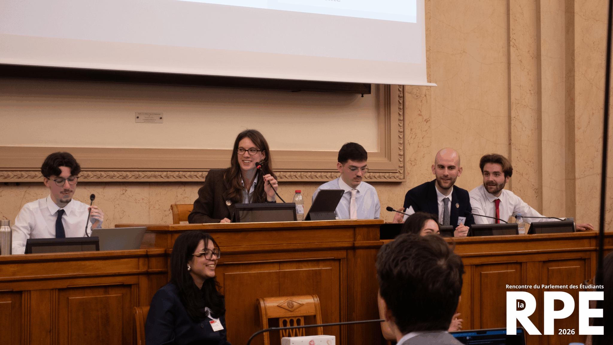 Durant la simulation parlementaire nationale 2026