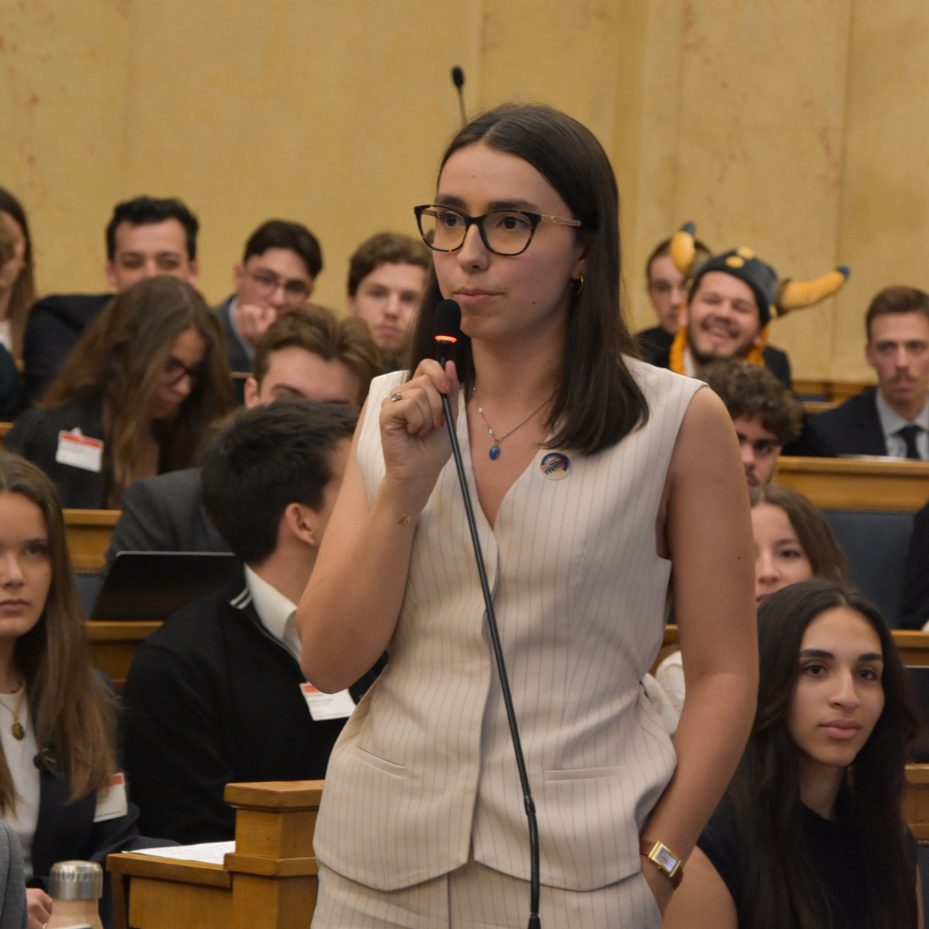 Prise de Parole d'Anaëlle Fortin, coprésidente du groupe UFC